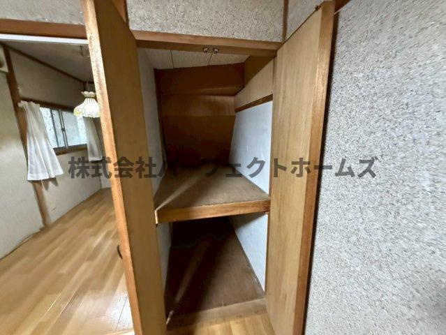 黒原城内町戸建　賃貸の収納|収納のためのスペースです