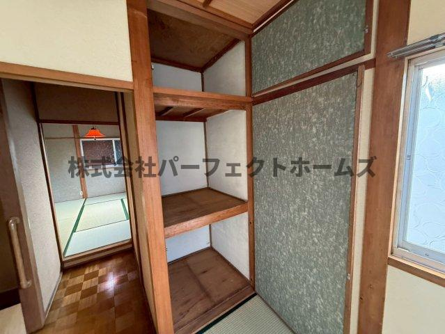 黒原城内町戸建　賃貸の収納|十分な収納スペースがあります