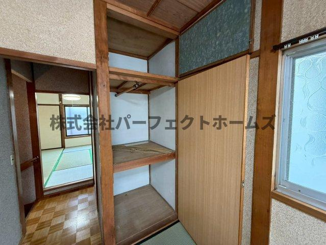 黒原城内町戸建　賃貸の収納|大きなものも収納できそうです