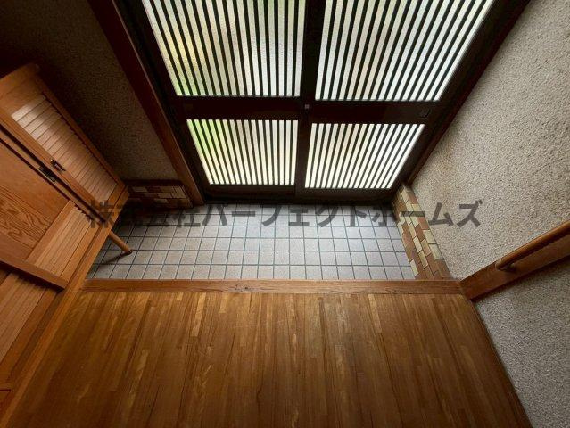 黒原城内町戸建　賃貸の玄関|きれいな玄関です