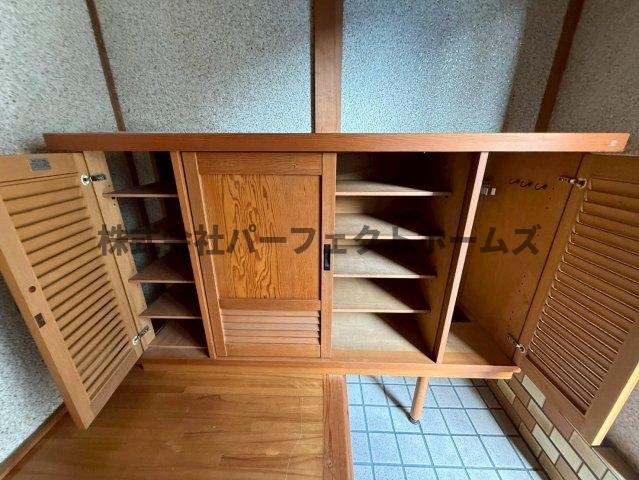 黒原城内町戸建　賃貸の収納|大きなものも収納できそうです