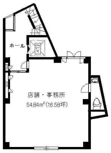 都築第一ビルの間取り