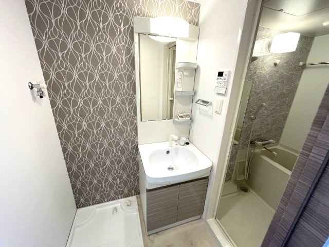 S-RESIDENCE新大阪WESTの洗面所