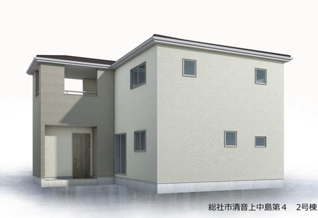 【完成予想図】 | リーブルガーデン総社市清音上中島第4 (全3棟) | 2号棟  完成イメージになります♪