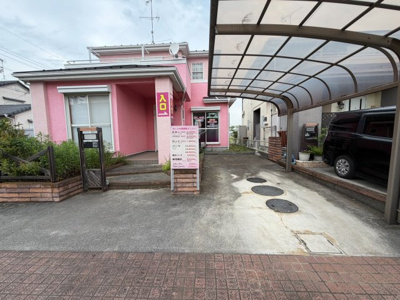 【駐車場】 | 加須市麦倉　住居兼美容室中古戸建