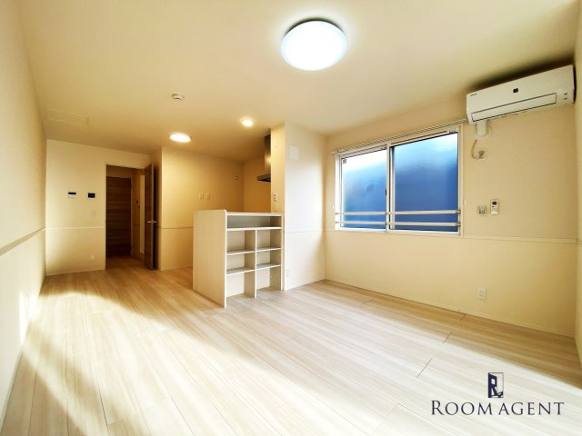 D-room名駅 D棟の居間・リビング