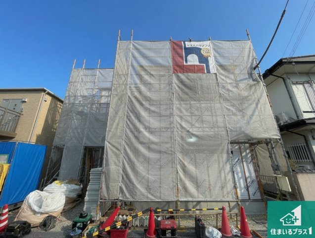 ★近江八幡市鷹飼町　第1期　新築一戸建ての外観|現在建築中！落ち着いた街並みで新生活を始めることが出来そう！周辺の物件も併せてご紹介させて頂きます！