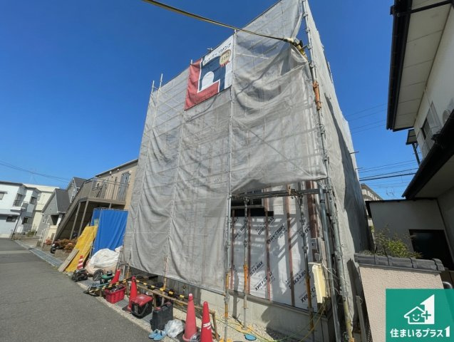 近江八幡市鷹飼町　第1期　新築一戸建ての外観|現在建築中！落ち着いた街並みで新生活を始めることが出来そう！周辺の物件も併せてご紹介させて頂きます！