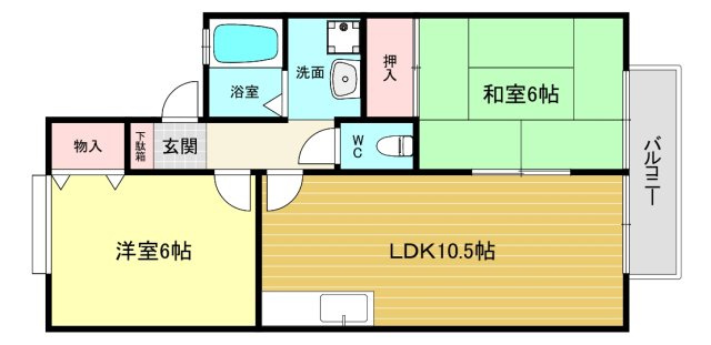 【間取り】 | アーベント広田