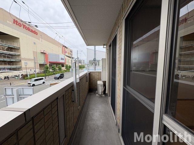シャルム山下Ⅰのバルコニー