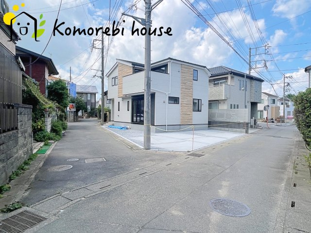 さいたま市西区佐知川　10期　新築一戸建て　グレイス　01の前面道路含む現地写真|前面道路含む現地写真です