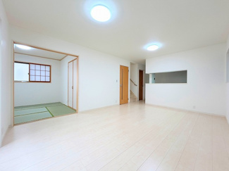 【居間・リビング】 | 草加市谷塚仲町売戸建て