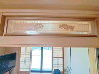【内装】 | さいたま市北区宮原町中古戸建 | 和室の欄間彫刻