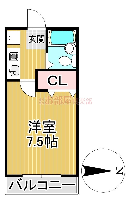 セレクトハイツの間取り