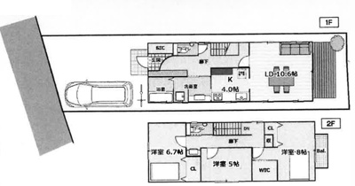 【参考プラン】 | 新宿区西落合1丁目　宅地分譲　6280万円