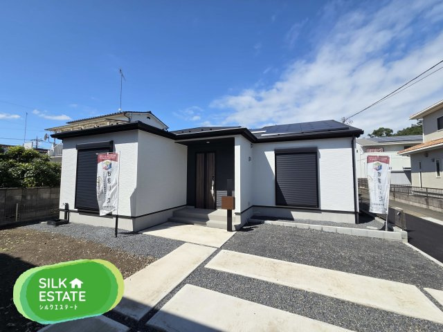 新築　太田市金山町2期　1号棟の外観|現地写真　2026年8月完成！随時ご内覧可能です。お気軽にご連絡ください！