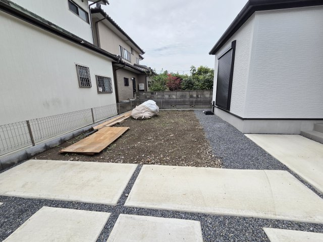 新築　太田市金山町2期　1号棟の庭|新築　太田市金山町2期　1号棟