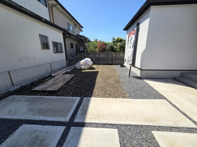 新築　太田市金山町2期　1号棟の庭|新築　太田市金山町2期　1号棟