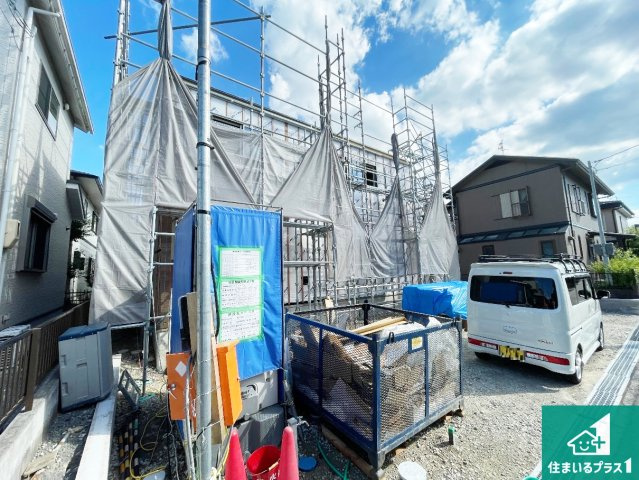 ★近江八幡市安土町下豊浦　第1期　新築一戸建ての外観|現在建築中！落ち着いた街並みで新生活を始めることが出来そう！周辺の物件も併せてご紹介させて頂きます！