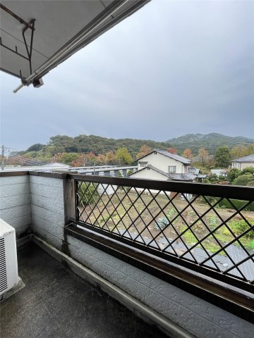 セレクトハイツのバルコニー