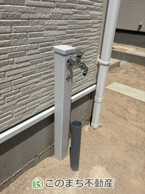 【設備】 | いろどりアイタウン古河市諸川23-P1　 | 洗車や植栽の散水に便利な外水栓☆