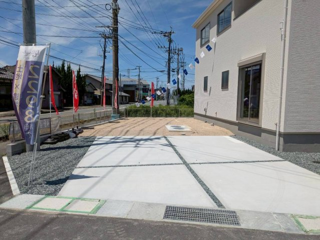 三潴郡大木町大字侍島の新築一戸建の駐車場