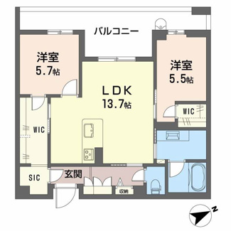 【間取り】 | アルテーヌ浜寺元町