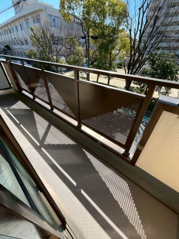 バンベールコートのバルコニー
