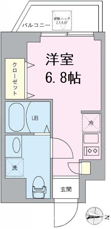 ALBA扇橋の間取り
