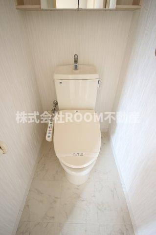 パークサイド祝吉のトイレ|落ち着いた色調のトイレです