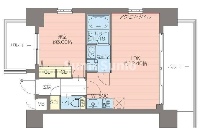 プレジオ御幣島の間取り