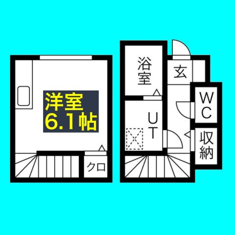 LE　COCON　岩塚(ルココン　イワツカ)の間取り