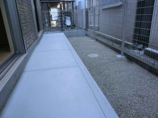 ソレイユ友井のバルコニー