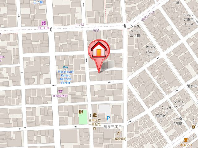 パルファの地図