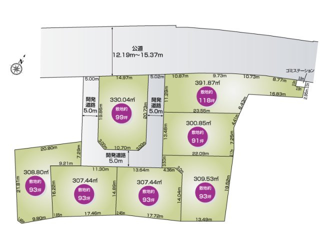 【区画図】