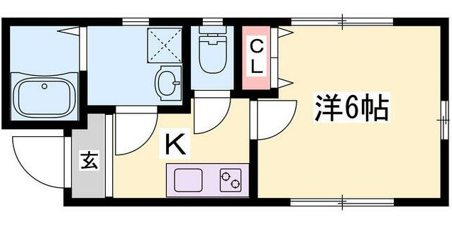 リープラス姫路栗山の間取り