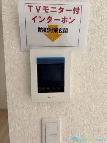 平塚市豊田宮下第1　新築戸建　全1棟1号棟の防犯設備