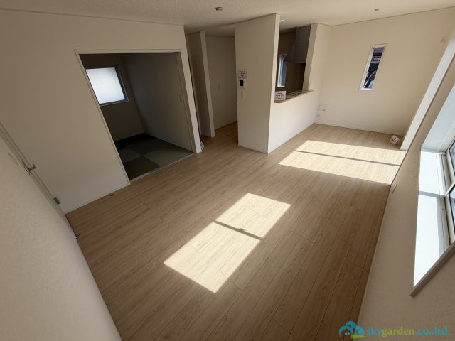 平塚市豊田宮下第1　新築戸建　全1棟1号棟の居間・リビング