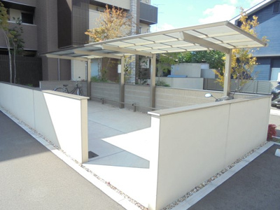 【その他共用部分】 | Cuon新涯 | 屋根付き駐輪場