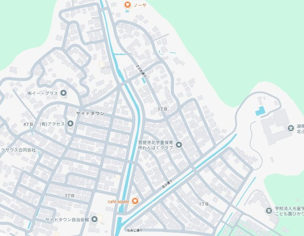 ★湖南市サイドタウン　第1期　新築一戸建ての地図