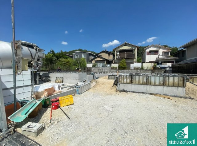 ★湖南市サイドタウン　第1期　新築一戸建ての外観|現在の進捗状況です！順調に作業進行中、完成が待ち遠しいです！詳細の間取り等、お気軽にお問い合わせください！