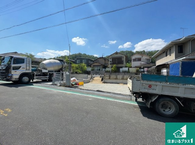 湖南市サイドタウン　第1期　新築一戸建ての外観|現在の進捗状況です！順調に作業進行中、完成が待ち遠しいです！詳細の間取り等、お気軽にお問い合わせください！