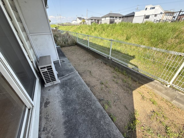 ノーブル高町のバルコニー
