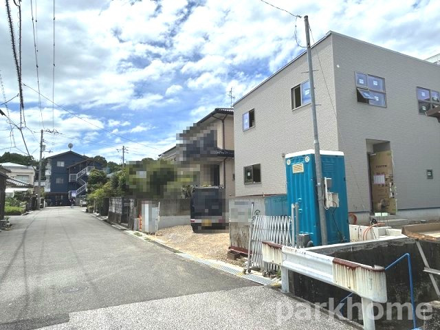 高知市朝倉西町 ⑥ 新築戸建ての前面道路含む現地写真|前面道路含む現地写真です
