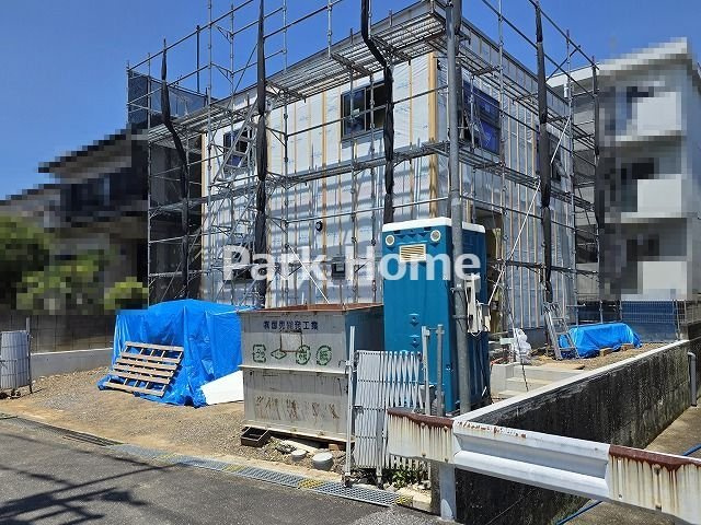 高知市朝倉西町 ⑥ 新築戸建ての外観|2026.7月：建築中