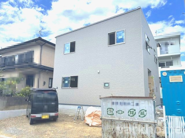 高知市朝倉西町 ⑥ 新築戸建ての外観|2026.8：建築中