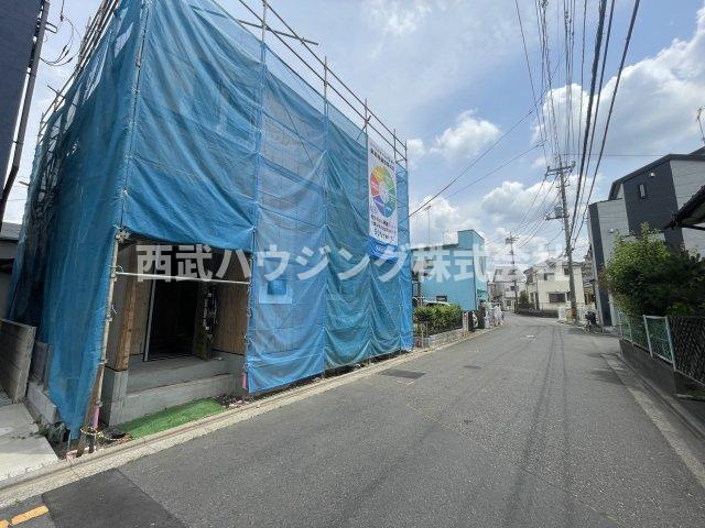 【仲介手数料無料】所沢市東狭山ケ丘１３期全１棟　所沢市の新築なら西武ハウジングの前面道路含む現地写真