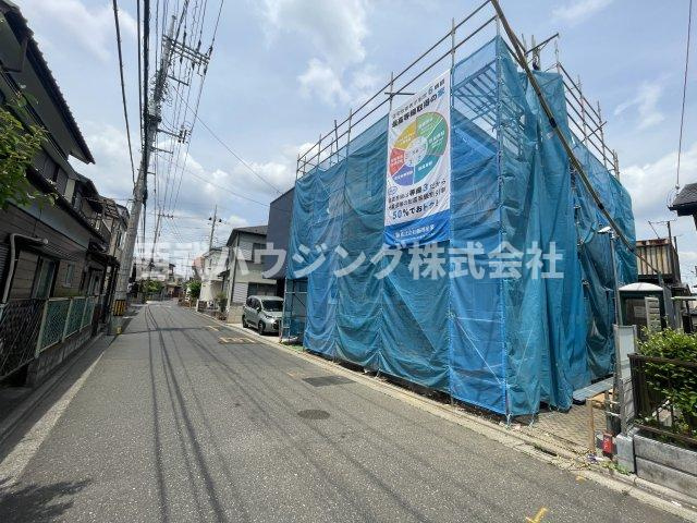 【仲介手数料無料】所沢市東狭山ケ丘１３期全１棟　所沢市の新築なら西武ハウジングの前面道路含む現地写真