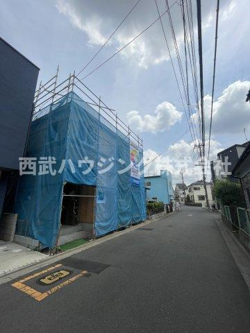 【仲介手数料無料】所沢市東狭山ケ丘１３期全１棟　所沢市の新築なら西武ハウジングの前面道路含む現地写真
