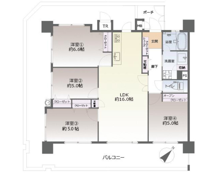 【間取り】 | シティライフ松島☆仲介手数料無料☆